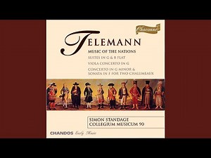 Suite in G Major, TWV 55:G4, Les nations anciennes et modernes: I. Overture