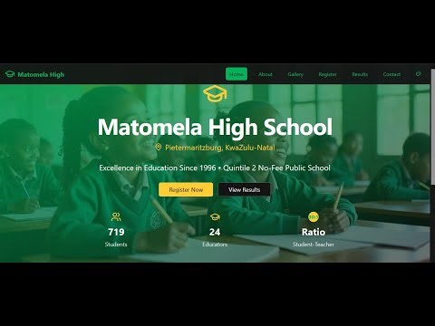 School Management System Demo