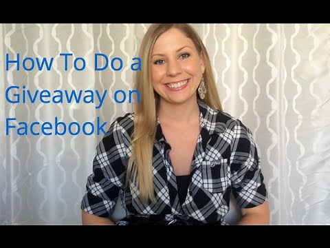 How To Do a Giveaway on Facebook