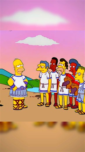 The old world 🌎 #shorts #thesimpsons