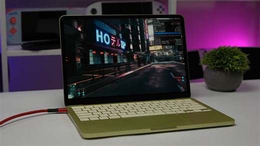 Cyberpunk 2077 runs on MacBook Neo at over 30 FPS