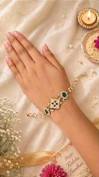 DIY Elegant Pearl Rakhi Making Tutorial | Handmade Designer Raksha Bandhan Rakhi at Home