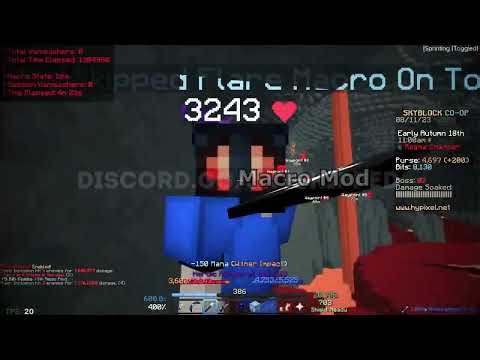 BEST NEWEST Hypixel Skyblock Flare Macro Mod May 2026