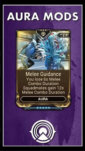 Melee Guidance Aura Mod #warframe #gaming
