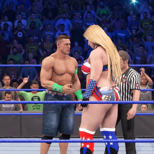 18K views · 125 reactions | John Cena vs Ronda Rousey in wwe 2k25 | ANT Gaming | Facebook