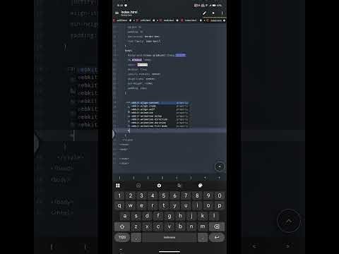 Rancang Bangun Website Link Biodata Digital Responsif di Aplikasi Acode Simple Bagi Pemula