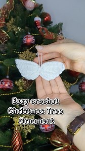 These angel wings look beautiful on the Christmas tree! These wings are soft, symbolic, beginner-friendly, and take very little yarn — the perfect quick holiday project. They can be used as: • Christmas ornaments 🎄 • Gift toppers 🎁 • Memorial keepsakes 💛 • Cute additions to handmade dolls or amigurumi If you’re looking for a meaningful and magical make this season, you will love this pattern 🕊 The full tutorial is available on my YouTube — link in bio! Will you try making them? ✨ | amigurumi