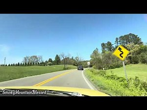 Driving Smoky Mountain Tennessee Roads with music