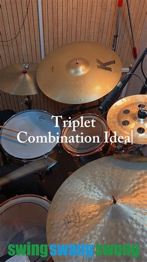 🥁triplet idea #jazzdrums #drums #jazzdrumming