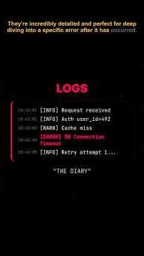 Logs vs. Metrics vs. Traces: Explained in 60 Seconds!