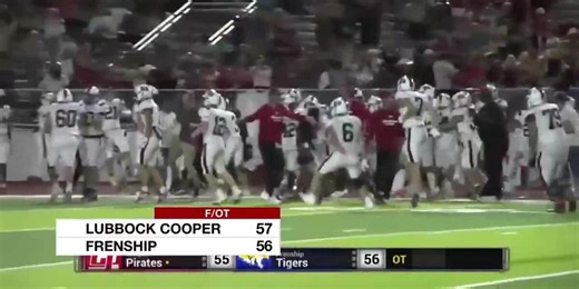 Lubbock-Cooper wins 57-56 overtime thriller over Frenship, Pirates first win over Tigers since 2020