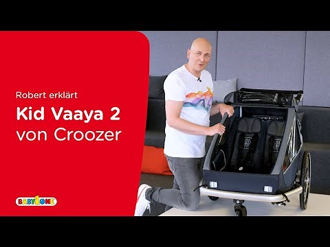 Robert erklärt den Fahrradanhänger CROOZER Kid Vaaya 2 | ‪@babyone‬