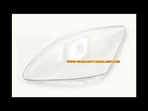 Lexus LS430 Headlight Lens Cover Foggy Celsior Headlamp Plastic Covers Replacement