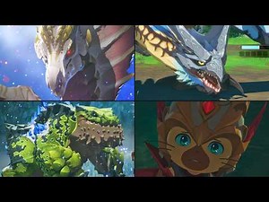 ALL BOSSES in Monster Hunter Stories 3 Twisted Reflections
