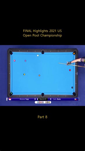 US Open Billiards Showdown: Carlo Biado's Impressive Comeback