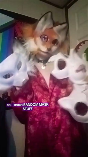random mask stuff #therian #furry #mask #maskmaker