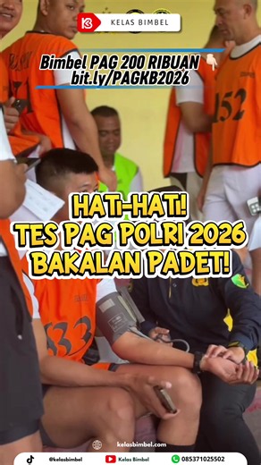 PESERTA PAG POLRI 2026, JANGAN SKIP VIDEO INI! 🚨 Rangkaian seleksinya sudah makin dekat, dan ada beberapa jadwal penting yang wajib kamu perhatiin dari sekarang 👀 Jangan sampai persiapan udah matang, tapi malah ketinggalan informasi penting. Tonton videonya sampai habis dan save buat pengingat! 🔥 Buat yang lagi persiapan PAG Polri 2026, mulai latihan dari sekarang bareng DIKBANG Kelas Bimbel 💪📚 DAPATKAN TO 200 RIBUAN DENGAN WHTASAPP KE NOMOR BERIKUT; 0853-7101-5502 #pag #polri #dikbang #pol