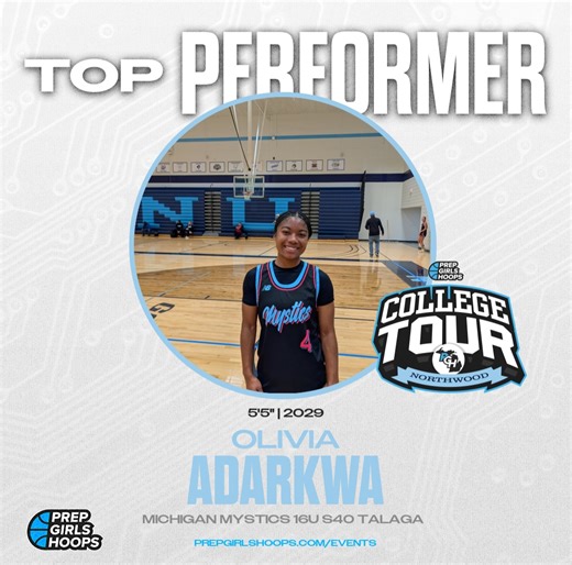 16U AM Day One Standouts: PGH MI College Tour Northwood | Prep Girls Hoops