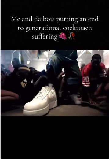 Big shoe stomp meme Cockroach 🍇 machine trend #cockroach #grape #machine #fyp #viral