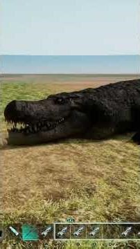 Deinosuchus Vs Purussaurus | Ark Survival Ascended | Ark Mods | Ark Battles | Gameplay | Level 225’s