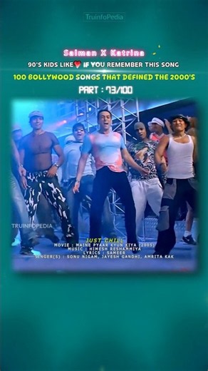Just Chill ❤️| Maine Pyaar Kyun Kiya (2005) | 100 Bollywood Songs | Part 73 #bollywood #salmankhan