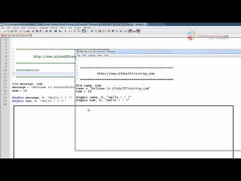 VB Scripting - Introduction
