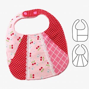 Bib Pattern, Baby Bibs Pattern, Baby Sewing Pattern, Baby Bib Patterns, PDF Sewing Pattern, Baby Bib Pattern, Bib Patterns, PATCHWORK BIBS - Etsy