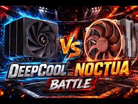 DeepCool Assassin VC Elite vs. Noctua NH-D15 G2 – CPU Cooling Battle. Which is Better?