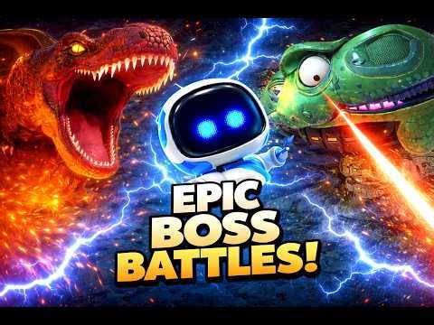 ASTRO vs T-REX 🦖🔥 INSANE 3 MIN BOSS FIGHTS