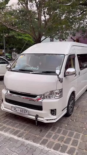 Modern White Van Interior Tour with Vibrant Lighting