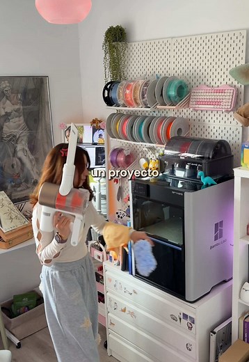 Mantenimiento impresora 3D Bambu Lab H2S antes de imprimir 4 días