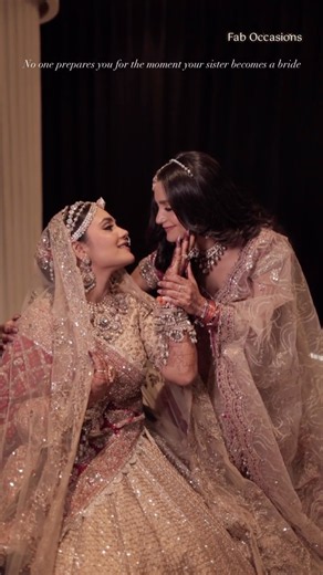 Bride’s Happiest Moments with her Sister | Family Love | Sisterhood | Wedding Lehenga | Shaadi Fun