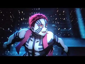 Akaza's Ultimate Technique: Compass Needle in the Infinity Castle #demonslayer #akaza #tanjiro #giyu