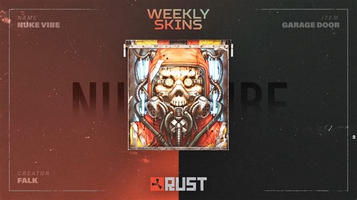 The weekly community-designed skins are now live! 🥾💀🚪 Check out the full collection here: https://store.steampowered.com/itemstore/252490/ | Play Rust