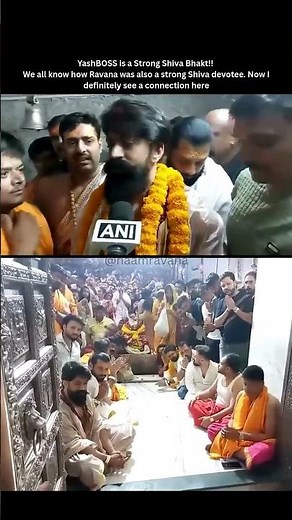 Yash being a Shiva bhakt makes his portrayal of Ravana feel even more meaningful 🛕