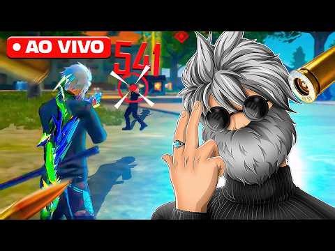 AMASSANDO BOTECOS E CARREGANDO GERAL🔥+ SALAS DE CODIGUINS 🎁 FREE FIRE AO VIVO