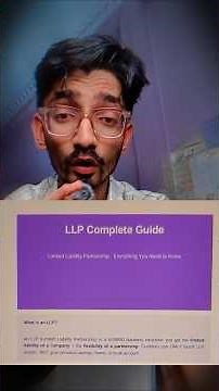 LLP explained in 45 seconds 🔥 (the one video every business owner needs) #shorts