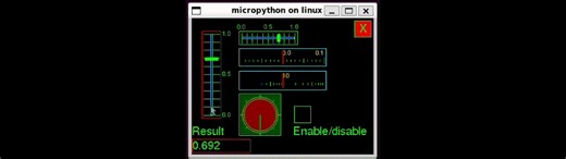 MPDisplay: Universal display and event drivers for Python, MicroPython, CircuitPython