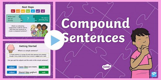 Compound Sentences PowerPoint