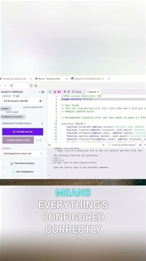 Deploy Smart Contract: Step-by-Step Blockchain Guide #shorts
