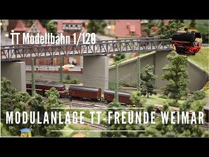 TT model railway layout-(1: 120) TT friends Weimar