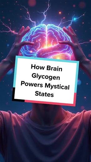 Unlock the secret energy source behind deep meditation and spiritual focus. Discover how brain glycogen fuels mystical experiences. #Neuroscience #Mysticism #BrainPower #Spirituality #Meditation