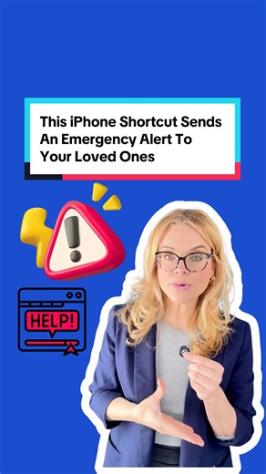 This iPhone shortcut automatically alerts your loved ones in an emergency, no phone call needed. Alerts after a fall, a car breakdown, walking to your car at night and something feels off. A few words to Siri or by tapping on your control center. Your people know exactly where you are. Save this and set it up today. #todayilearned #tiktoklearningcampaign #iphonetips #iphoneshortcuts #emergencypreparedness