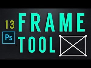 Frame Tool Photoshop CC Class 13 by GFX Mentor Designer