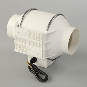 [Hot Item] 4 Inch 0-100% Speed Controlling Hydroponic Grow Systems Inline Fan