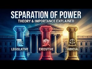 Montesquieu & The Separation of Powers Explained