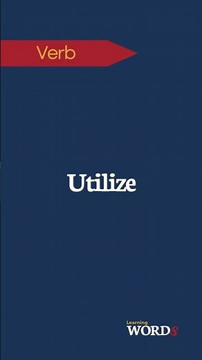 Utilize | The act of putting something to practical use