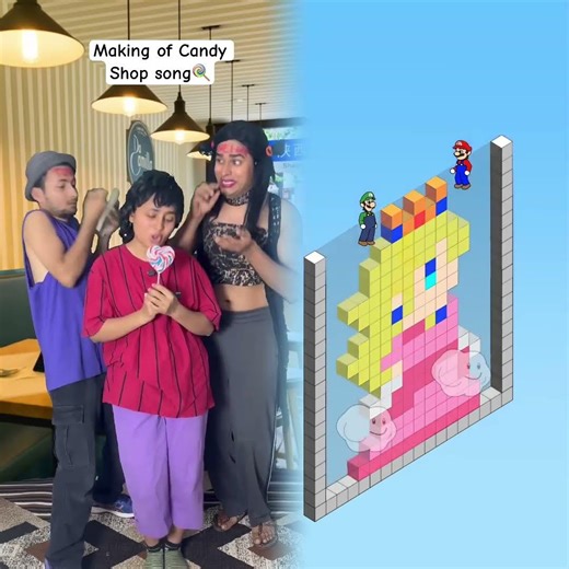 How Candy Shop song was made🍭#funnyshorts #comedy #nehakakkar #tonykakkar #trendingsong #lollipop