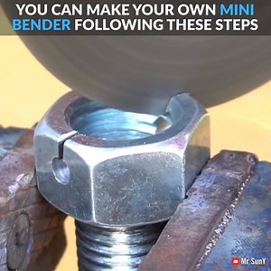 You can make your own mini bender following these steps via https://bit.ly/2IjcQnA | Interesting Engineering