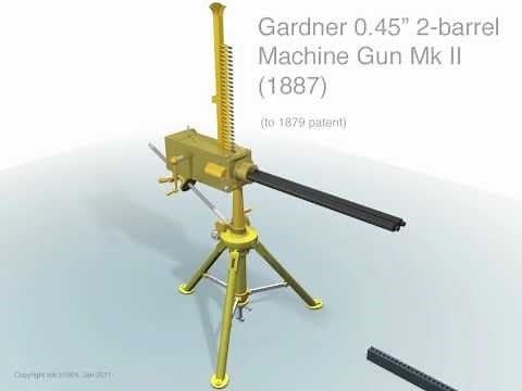 Gardner 2 barrel Machine Gun (1879)
